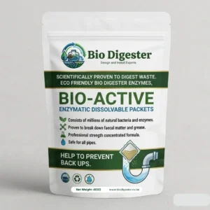 Bio Digester Bacteria Treatment – Advanced Enzyme Blend for Efficient Waste Digestion – 400g