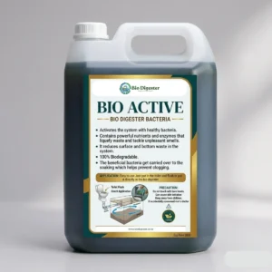 Bio Digester Bacteria Treatment – Advanced Enzyme Blend for Efficient Waste Digestion – 5L